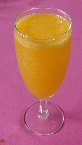 Simply Orange Juice. orange juice before